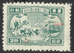 ERROR--EAST CHINA -TRAIN-1949--PERFECT STAMP - Variedades Y Curiosidades