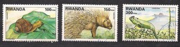 Rwanda Ruanda 1997 Yvert 1325-1327 OCBn° 1408-1410 (o) Oblitéré  Yvertcote 13,50 Euro - Gebraucht