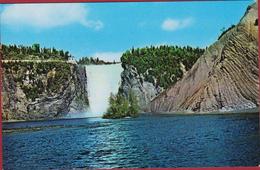 Canada Quebec Les Chutes Montmorency Falls Waterval Postcard - Montmorency Falls