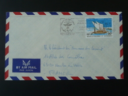 Flamme Sur Lettre Postmark On Cover Nouméa Nouvelle Calédonie 1988 - Brieven En Documenten