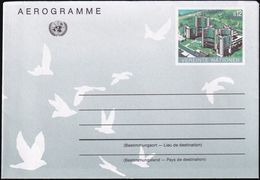 UNO WIEN 1992 Mi-Nr. LF 5 Luftpostfaltbrief Aerogramme Ungelaufen - Cartas & Documentos