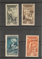 Sarre _ Saargebiet - Volkshilfe (1927)  N°121/124 - Otros & Sin Clasificación