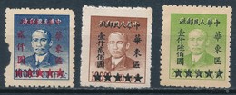 °°° LOT CINA CHINA ORIENTALE - Y&T N°60/62 - 1949 °°° - Chine Orientale 1949-50