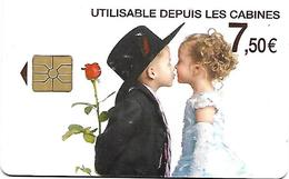 @+ France - Intercall à Puce 7,50€ - Mariage N°4 - Code F1110001 - Ref : CC-INT6E Verso Logo Intercall - 31/12/2013 - 2011