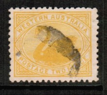 WESTERN AUSTRALIA  Scott # 91 VF USED (Stamp Scan # 575) - Gebruikt