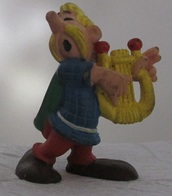 Collection Astérix Bully 1974 Assurancetourix (5) - Little Figures - Plastic