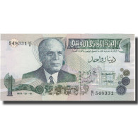 Billet, Tunisie, 1 Dinar, 1973, 1973-10-15, KM:70, SPL+ - Tunisia