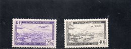 ALGERIE 1946-7 * - Airmail