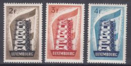 Luxembourg 1956 Europa CEPT Mi#555-557 Mint Never Hinged, Cat Value 300 Eur - Ongebruikt