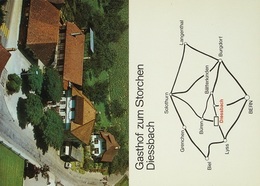 DIESSBACH Flugaufnahme Gasthof Zum Storchen Route Lyss-Bätterkinden - Lyss