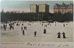 V 60619 - Stati Uniti - New York City  - Skating - Central Park - Central Park