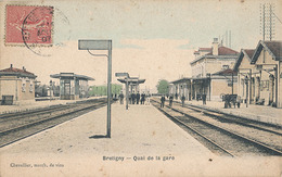 BRETIGNY - QUAI DE LA GARE - Bretigny Sur Orge