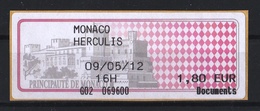 Monaco 2010 Et 2013 : Timbres Yvert & Tellier : Vignette De 2012 Oblitérée. - Gebraucht