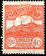 San Marino,1903,2 C.Sassone 40,MLH *,as Scan - Neufs