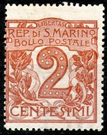 San Marino,1921,2 C.Y&T#68,MNH * *,as Scan - Neufs