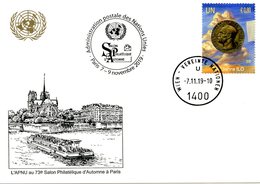 ONU Vienne 2019  - White Card Paris 7-9 Novembre 2019 - 100 Jahre ILO - Maximum Cards