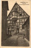 CPA AK Bad Wimpfen- Haus Des Burgermeisters Ellsesser GERMANY (946150) - Bad Wimpfen