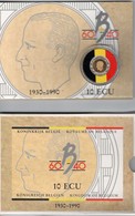 ROYAUME DE BELGIQUE - KINGDOM OF BELGIUM - 1930-1990 - 10 ECU - KONINKRIJK BELGIE - KONIGREICH BELGIEN. - Ecu