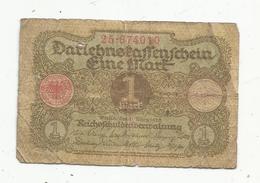 JC , Billet , ALLEMAGNE ,1920 ,Berlin,1 ,eine Mark , 2 Scans - Non Classificati