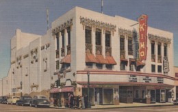 Albuquerque New Mexico, Kimo Theatre, C1950s Vintage Curteich Linen Postcard - Albuquerque