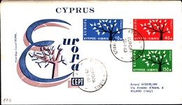 12212) CIPRO BUSTA FDC EUROPA CEPT 1963 - Other & Unclassified