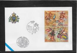 Saint Marin - Enveloppe FDC - TB - FDC