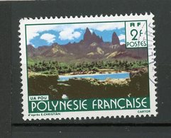 POLYNESIE - PAYSAGE - N° Yt 252 Obli. - Gebraucht