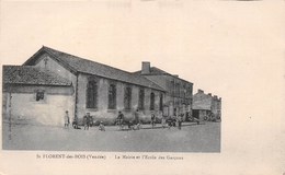 ¤¤  -   SAINT-FLORENT-des-BOIS   -   La Mairie Et L'Ecole Des Garçons      -   ¤¤ - Saint Florent Des Bois