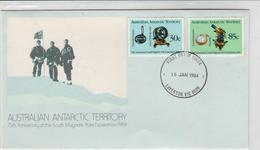 AAT - 1984 - South Pole Expedition Stamp Set On FDC - FDC