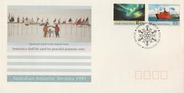 AAT - 1991 -  Stamp Set On FDC - FDC
