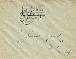 1926- Enveloppe   Avec  P.P. * O,30   Dans Un Rectangle  Pour La France - Covers & Documents