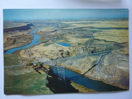 Cartolina Formato Gigante  "Perrine Bridge And Snake River, Idaho" - Autres & Non Classés