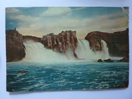 Cartolina Formato Gigante  "Twin Falls  Snake River, Idaho" - Autres & Non Classés