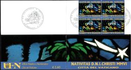 Vatican 2006 Mi# Booklet MH 0-14 (with 2 X Mi# 1567 Dl And Dr) Used - Christmas - Gebraucht