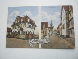 SCHIFFERSTADT, Post , Strasse , Seltene Karte Um 1925 - Schifferstadt