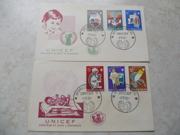 Fdc Belgique Belgie 1960 Unicef  / Fdc  1153/1158 Perfect - 1951-1960