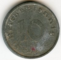 Allemagne Germany 10 Reichspfennig 1941 A J 371 KM 101 - 10 Reichspfennig