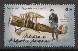 Polynésie - 2017 - N°Yv. 1147 - Aviation / Aviateur / Pilot - Neuf Luxe ** / MNH / Postfrisch - Ungebraucht