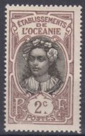 Oceania Oceanie 1913 Yvert#22 Mint Hinged - Nuovi