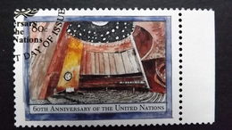 UNO-New York 971 Oo/ESST, 60 Jahre Vereinte Nationen (UNO) - Used Stamps