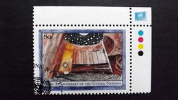 UNO-New York 971 Oo/ESST, 60 Jahre Vereinte Nationen (UNO) - Used Stamps