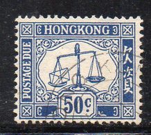 APR2357 - HONGKONG 1965, Segnatasse Yvert N. 17  Usato (2380A)  MultiCA Couchè - Timbres-taxe