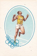 BA / CPSM 10X15 . Rare . JEUX OLYMPIQUES ROME 1960 . Course (Coureur Au Maillot N°6 ) - Jeux Olympiques