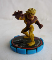 FIGURINE HEROCLIX MARVEL SABRETOOTH Rareté 4 (1)  Socle Rouge - Marvel Heroes