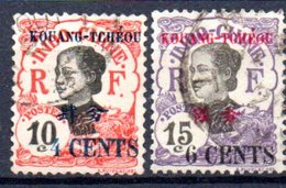 Kouang Tcheou: Yvert 39/40°; 2 Valeurs - Used Stamps
