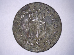 TRÈS RARE 1779 N MONTPELLIER Liard à L'écu - Louis XVI - Diamètre : 22 Mm - 1774-1791 Lodewijjk XVI