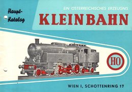 Catalogue KLEINBAHN 1963 HAUPT-KATALOG - HO 1/87 - HO 1/87 - German