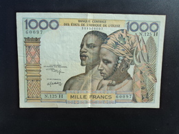 NIGER : 1000 FRANCS   ND  (signature 10)    P 603H L.     TTB * - Niger