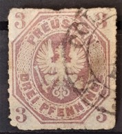 PREUSSEN / PRUSSIA 1865 - Canceled - Mi 19 - 3p - Oblitérés