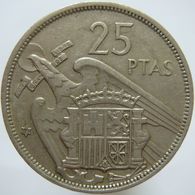 LaZooRo: Spain 25 Pesetas 1958 XF - 25 Pesetas